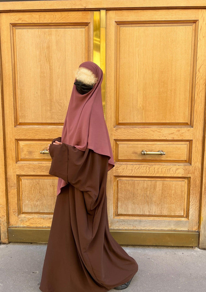 SEERAH.FR Abaya Chocolat Abaya Layana - Abaya Modestfashion