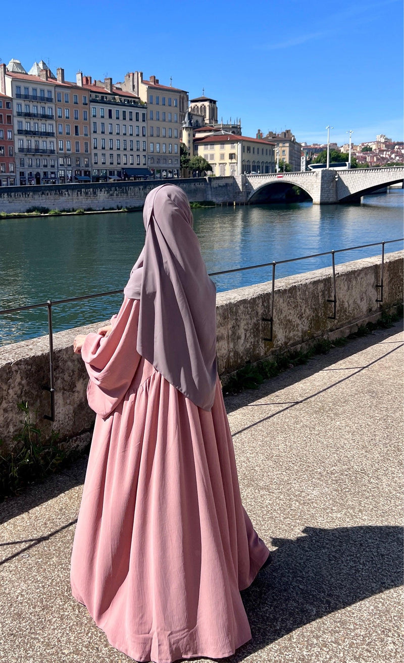 SEERAH.FR Abaya Consuela - Votre Abaya Manches Ballons