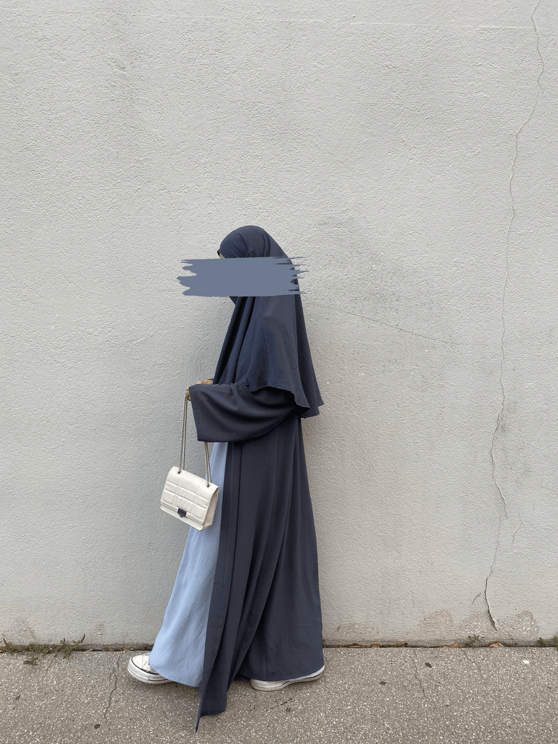 SEERAH.FR Anthracite Kimono Hana