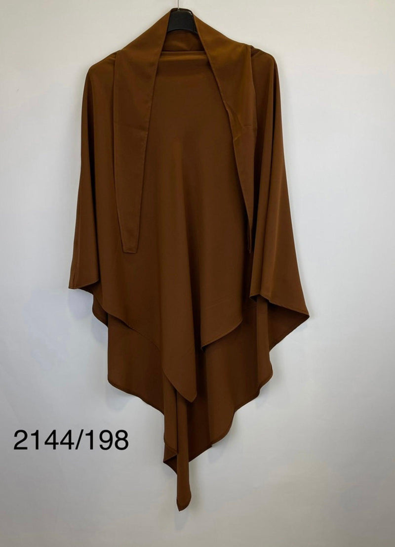 SEERAH.FR Chocolat Khimar Madina Court